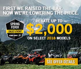 Can-Am® Spring Fever Sales Event